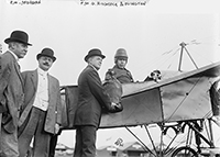 Postmaster general and pilot, 1911