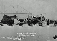 Pilot Ben Eielson in Alaska, 1924