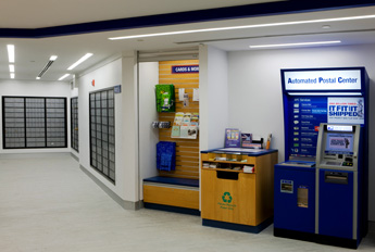 Retail service lobby