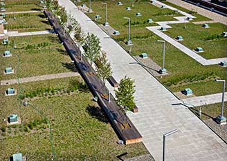 Green roof - Morgan facility, New York City