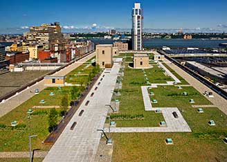 Green roof - Morgan facility, New York City