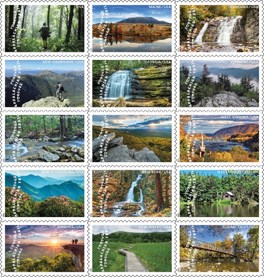 Appalachian Trail Stamp