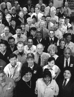 photograph of a group of postal employess