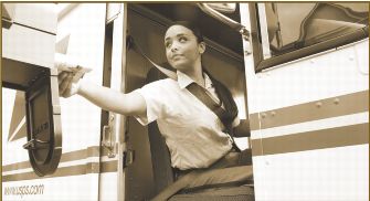 mail carrier delivering mail